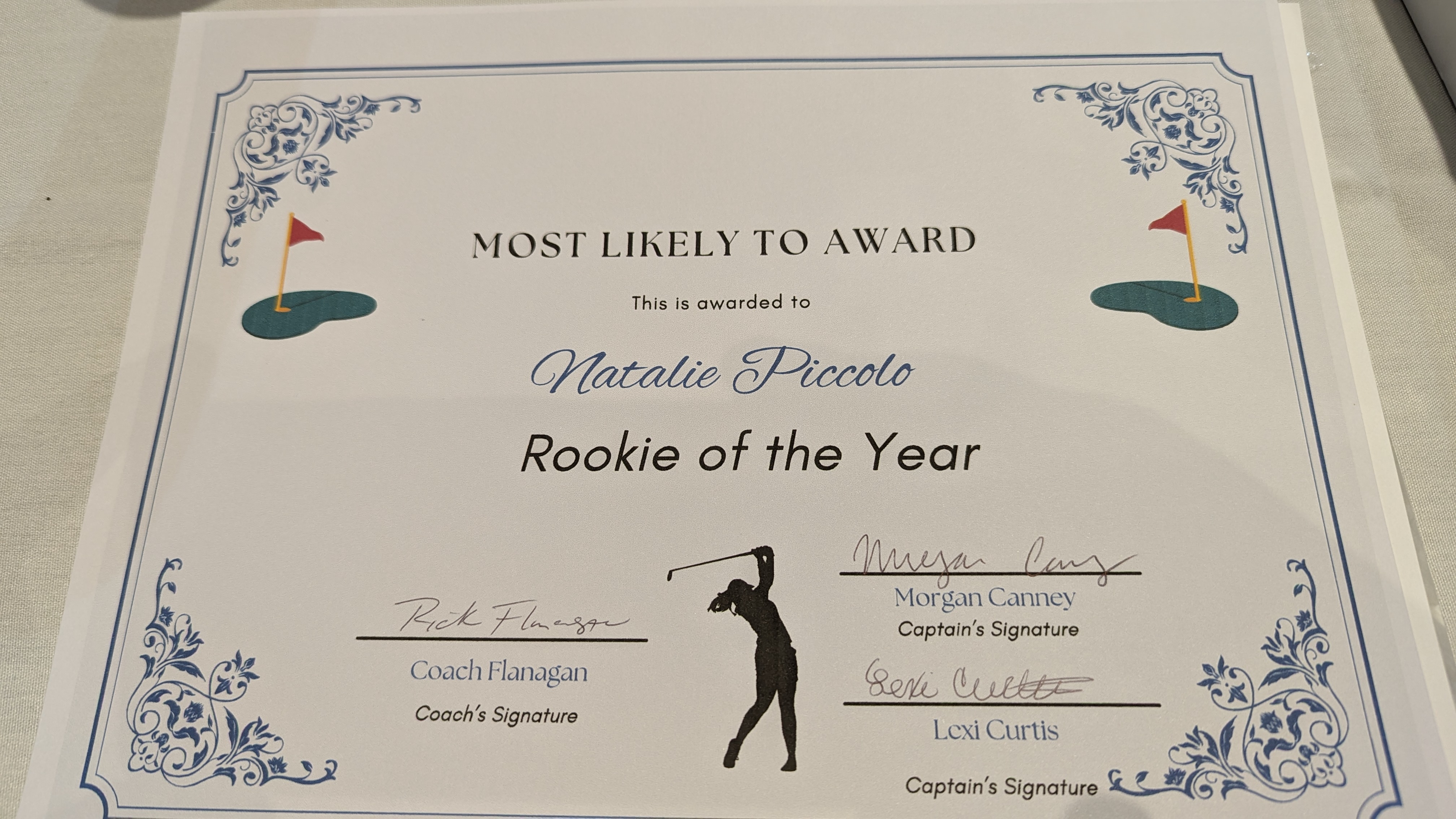 Rookie of the Year!